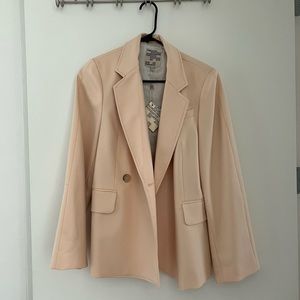 Baum und pferdgarten oversized peach blazer size 34